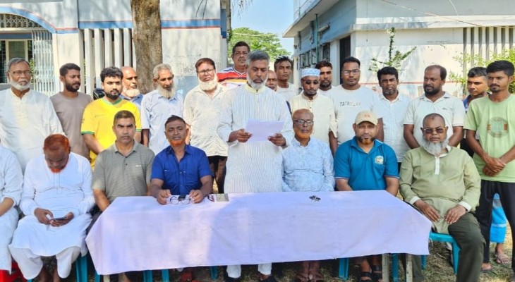 দুপচাঁচিয়া তালোড়া আলতাফ আলী উচ্চ বিদ্যালয়ের ম্যানেজিং কমিটির নির্বাচন স্থগিতের প্রতিবাদে সংবাদ সম্মেলন